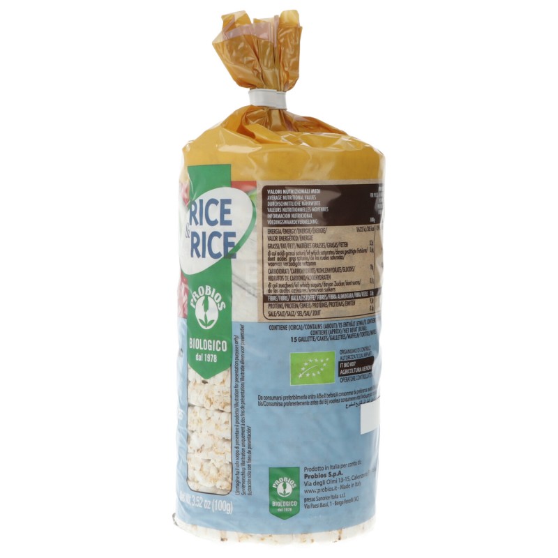 GALLETTE RISO QUINOA 100GR RICE&RICE