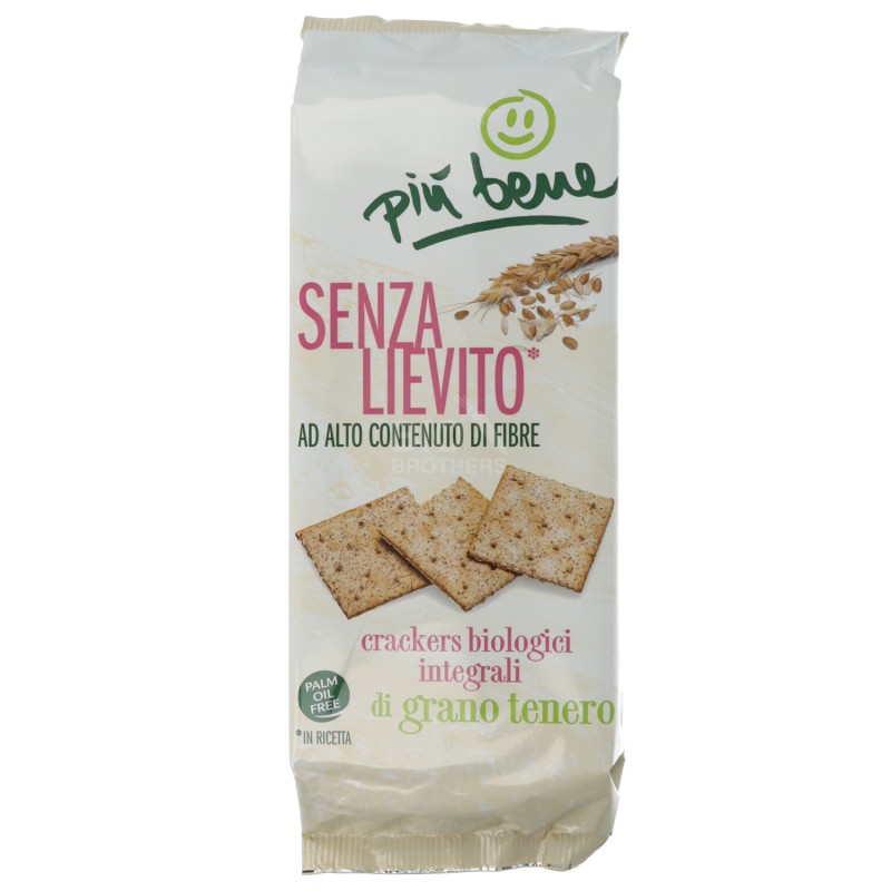 CRACKERS INT. S/L 250G PIU'BENE