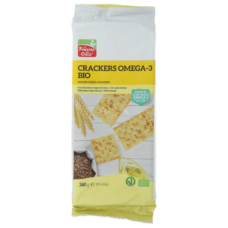 CRACKERS LINO 260GR OMEGA 3