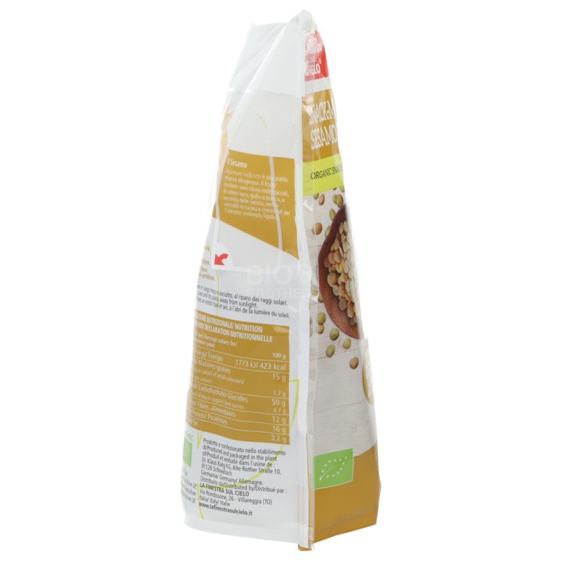 MINICRISPBREAD LENTIC.SESAMO 110GR