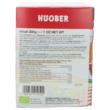 BREZEL GRANDI 5X2PZ 200G HUOBER BREZEL GRANDI 5X2PZ 200G HUOBER