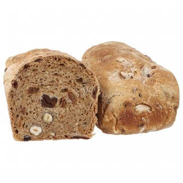 Pane bio 100% integrale Panfrutto con frutta secca carrè 2kg Pane bio 100% integrale Panfrutto con frutta secca carrè 2kg