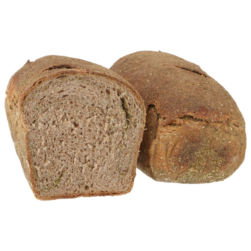 Pane tipo integrale con segale e trifoglio