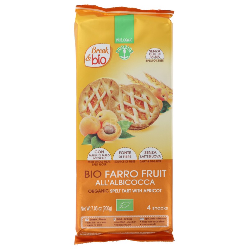 FARRO FRUITALBICOCCA 4X50G B&B