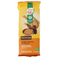 TORTINA FARRO CACAO 180G BREAK BIO
