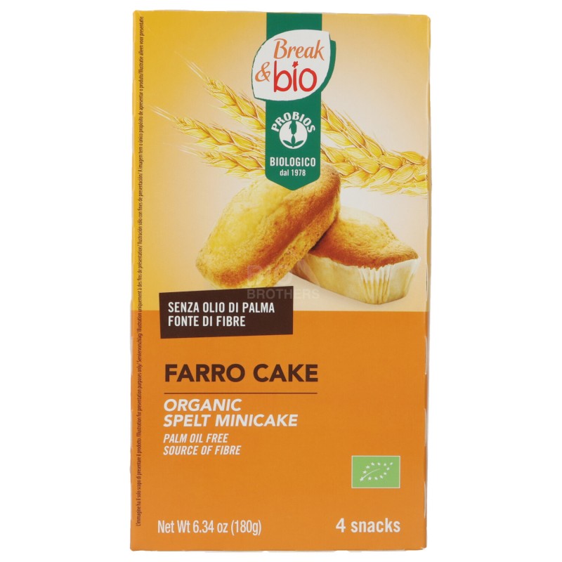 FARRO CAKE NAT.4x45GR BREAK&BIO