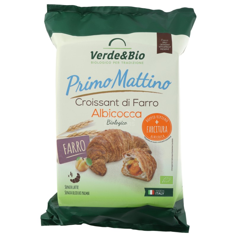 CROISSANT FARRO ALBIC.4X60GR VERDE&BIO