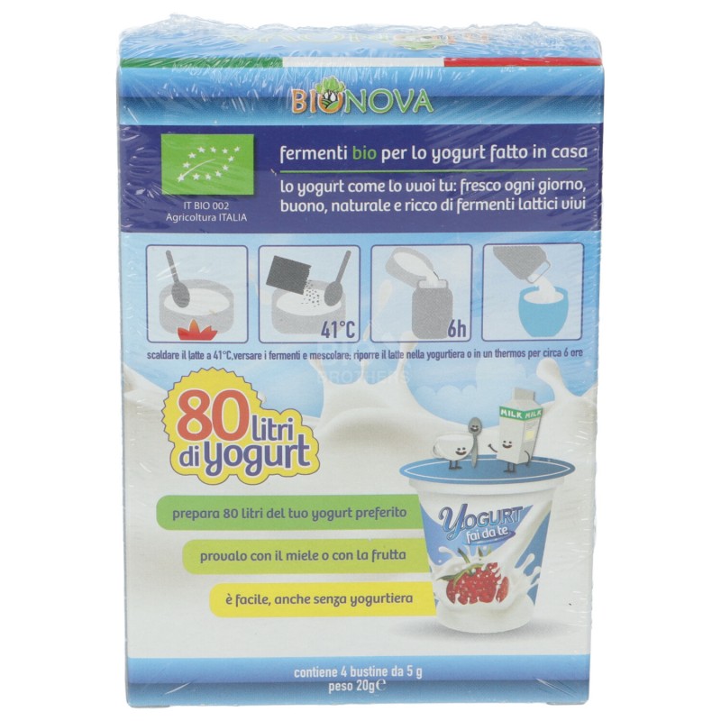 BIOSTARTER YOGURT 4X5GR BIONOVA