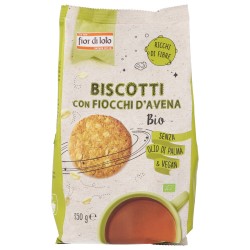 Biscotti con fiocchi di avena