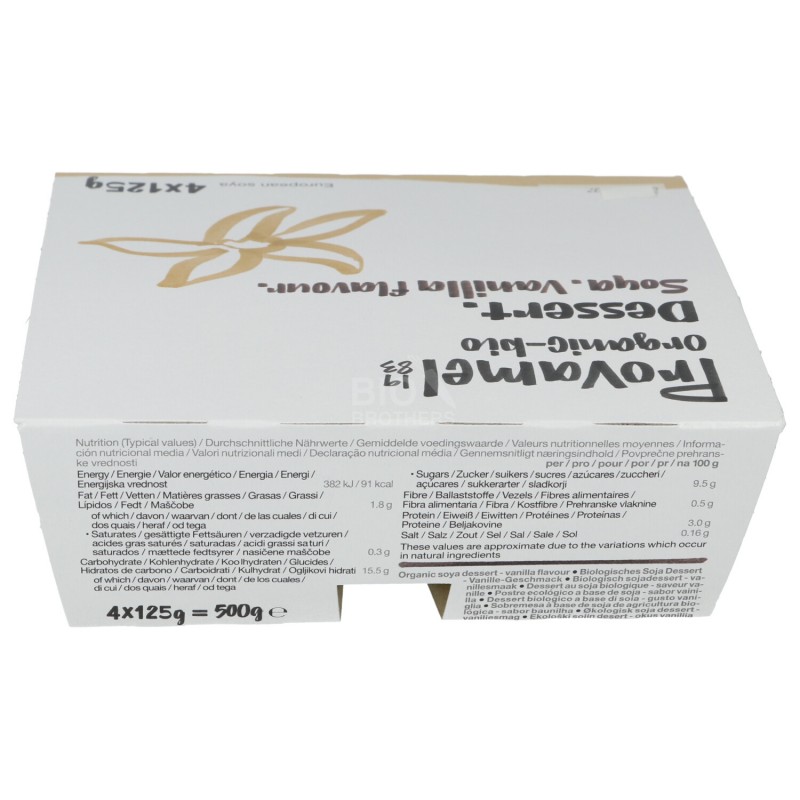 DESS.VANIGLIA 4X125GR PROVAMEL