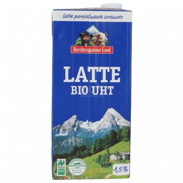 Latte parzialmente scremato bio UHT