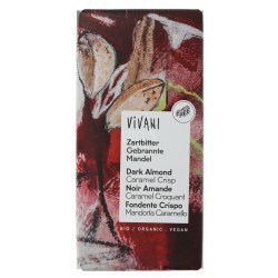 CIOCC.MANDORL.FOND.CARAMELL 80G VIVANI