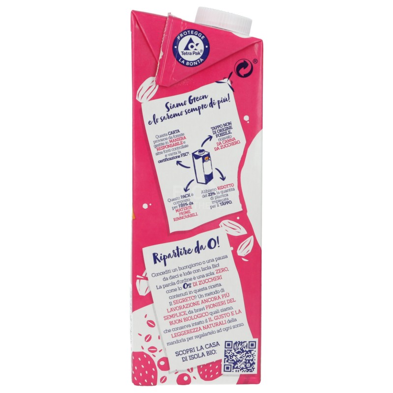 Vegetal drink mandorla tostata 0%zuccheri