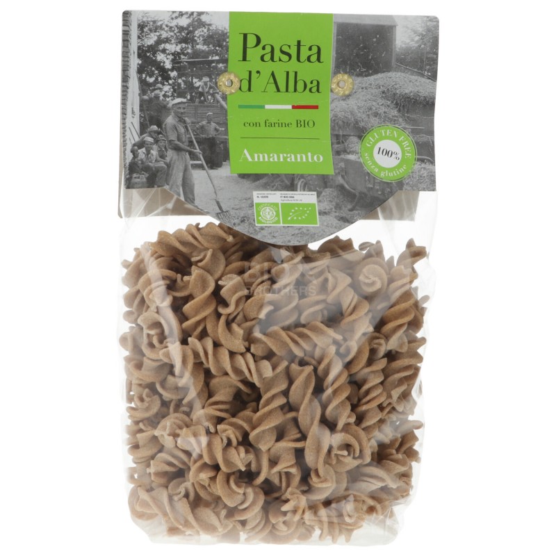 Fusilli di amaranto senza glutine