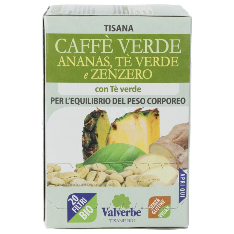 TIS.CAFFE VERDE ANANAS ZENZ 30G V