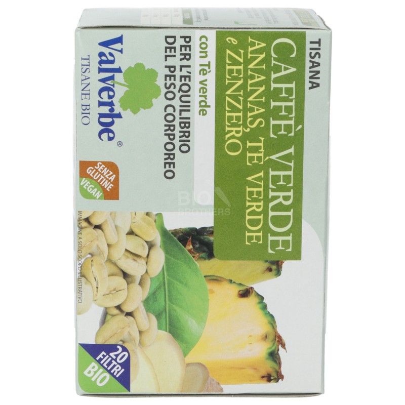 TIS.CAFFE VERDE ANANAS ZENZ 30G V