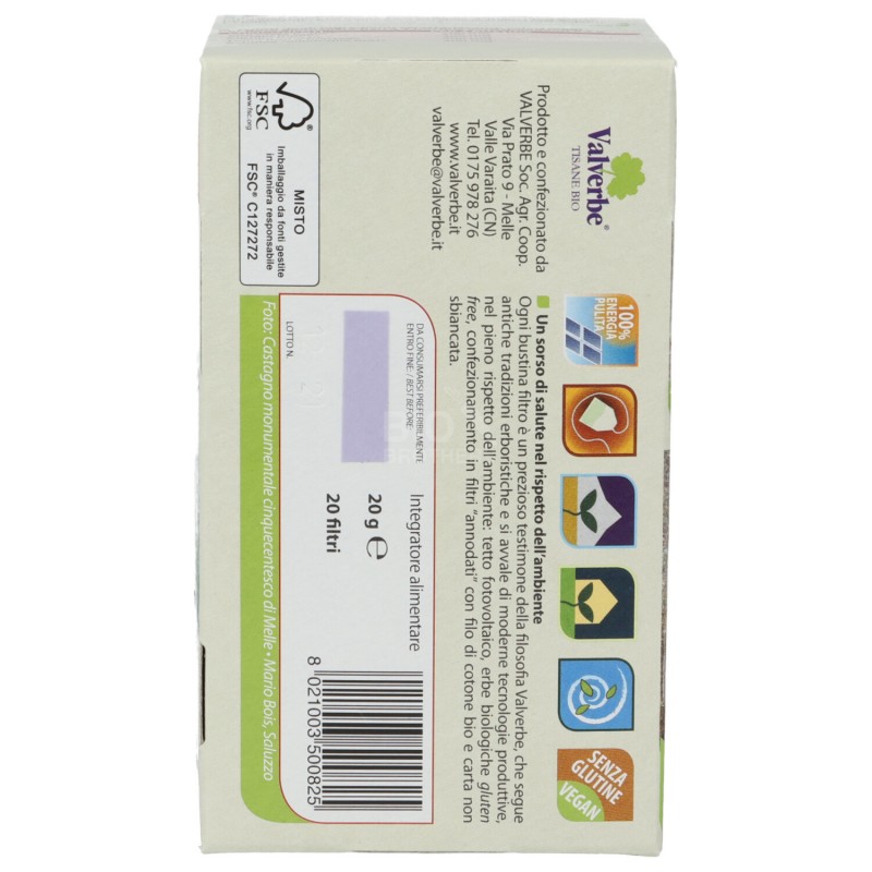 TISANA RELAX GAMBE 20GR VALVERBE