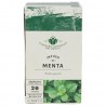 Infuso di menta in filtri