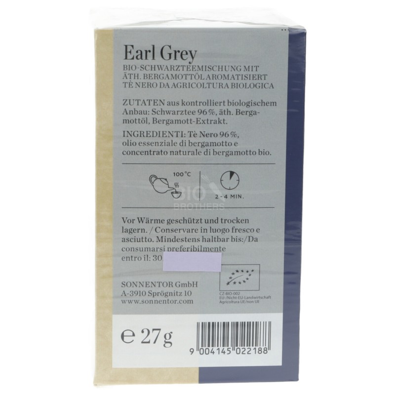 TE'NERO EARL GREY FILTR. 27G SNN