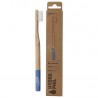 SPAZZOLINO BAMBU&#39; AZZURRO SETOLE MEDIUM HYDROPHIL