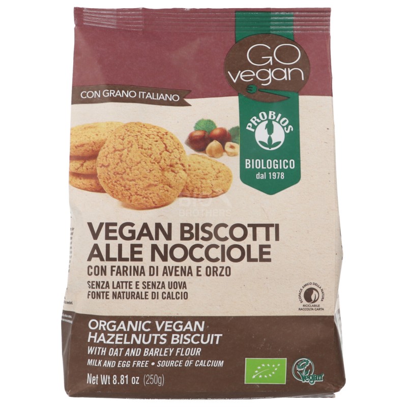 Biscotti GoVegan alla nocciola