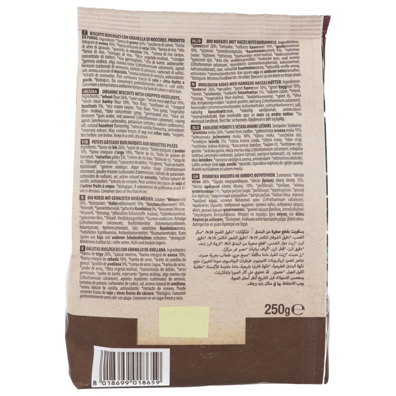 Biscotti GoVegan alla nocciola