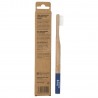 Spazzolino blu in bamboo setole soft