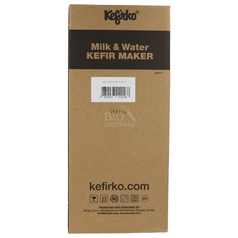 Kefirko kefir maker latte e acqua