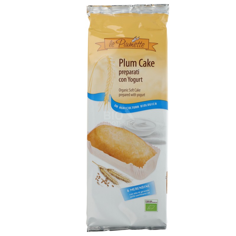 Plumcake bio preparati con yogurt