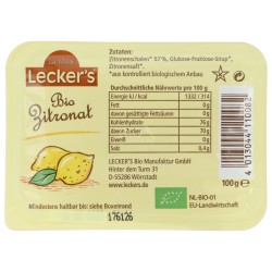 Limone candito biologico