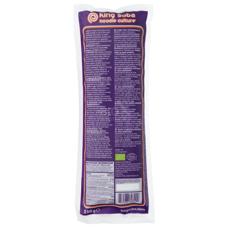 Noodles di grano saraceno