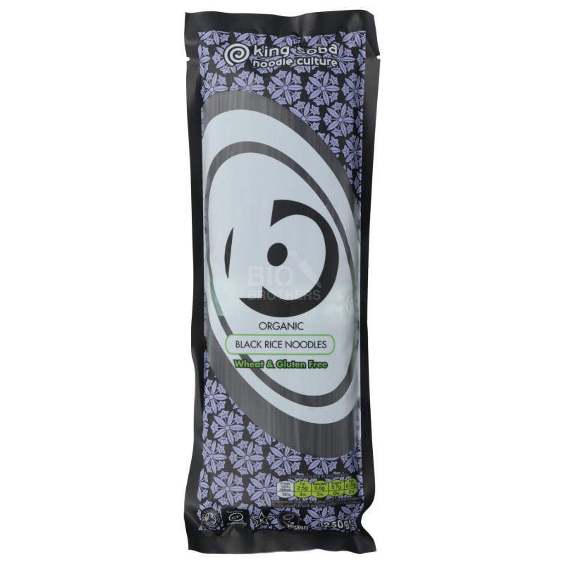 Noodles di riso nero