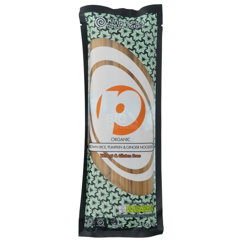 Noodles riso integrale zenzero e zucca