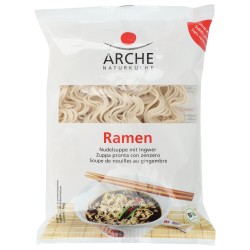 Ramen bio zuppa con zenzero