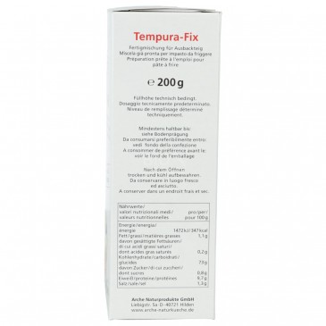 TEMPURA FIX 200G ARCHE TEMPURA FIX 200G ARCHE