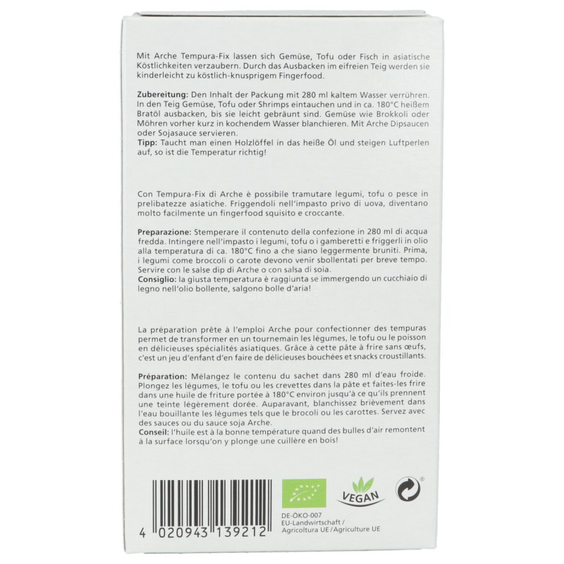 TEMPURA FIX 200G ARCHE