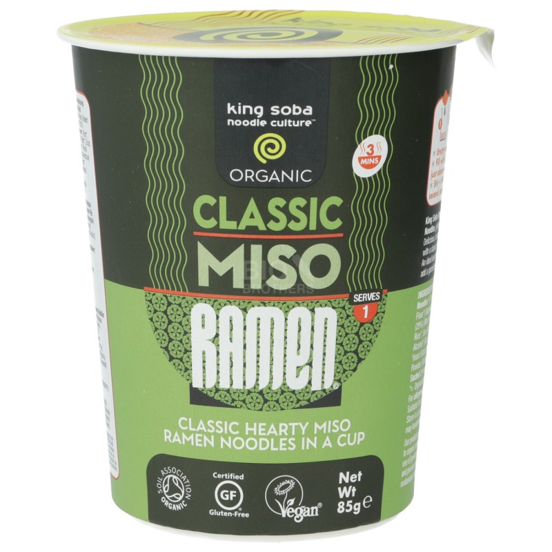 RAMEN MISO CLASSIC 85GR KING SOBA