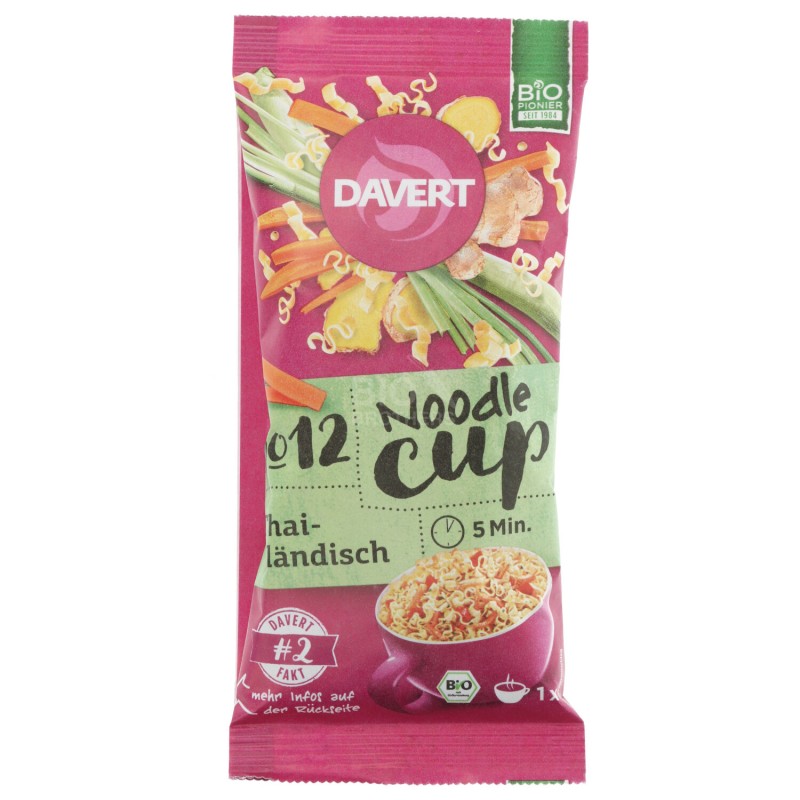 NOODLES-CUP THAI ISTANT 60G DAVERT