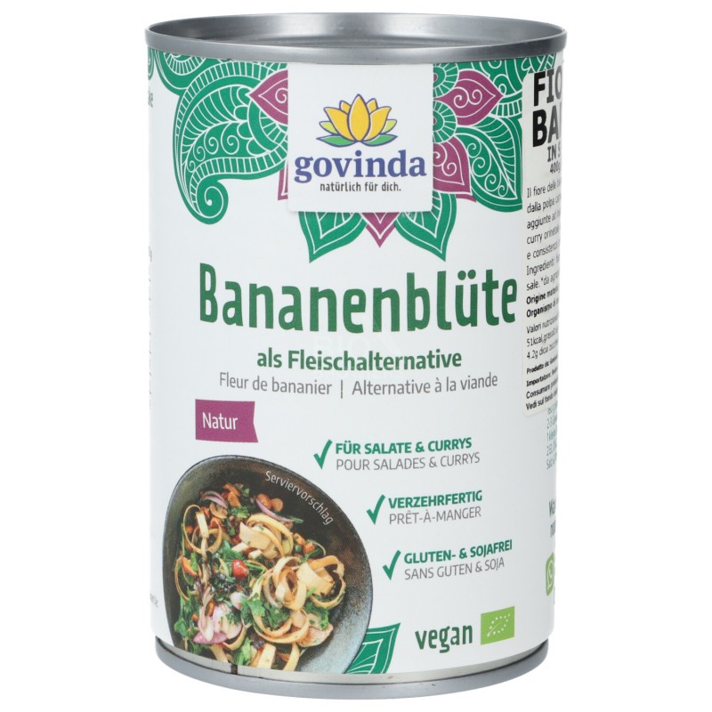 FIORI DI BANANO IN SALAMOIA 400G GOVINDA