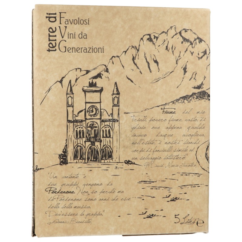 VINO ROSSO BOX 5LT ARCANIA