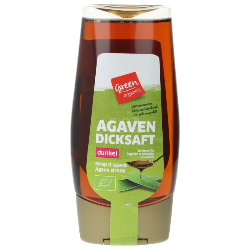 SCIROPP.AGAVE SCURO SQUEEZ 350G GREENOR.