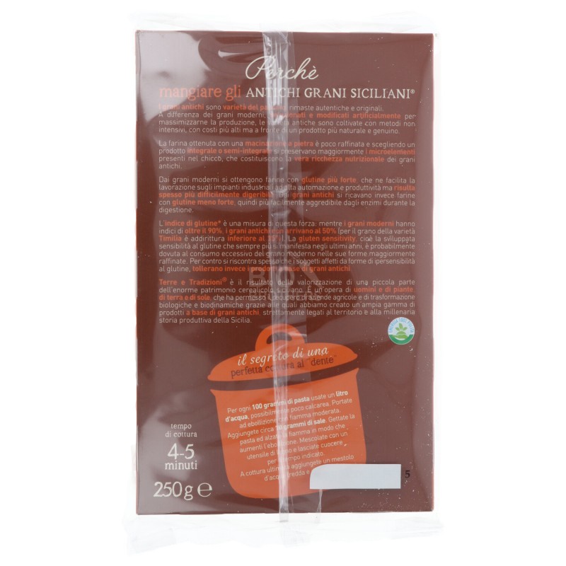 Fettuccine a nido di grano antico timilìa bio