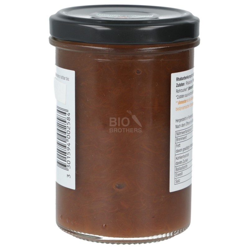 COMPOSTA RABARBARO DEMETER 220G