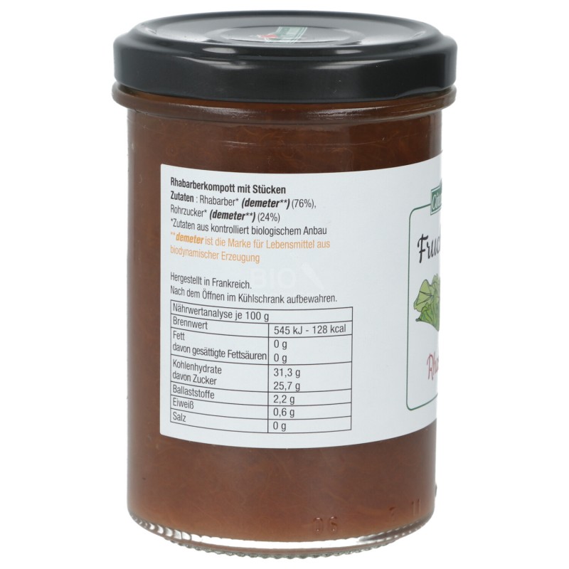 COMPOSTA RABARBARO DEMETER 220G