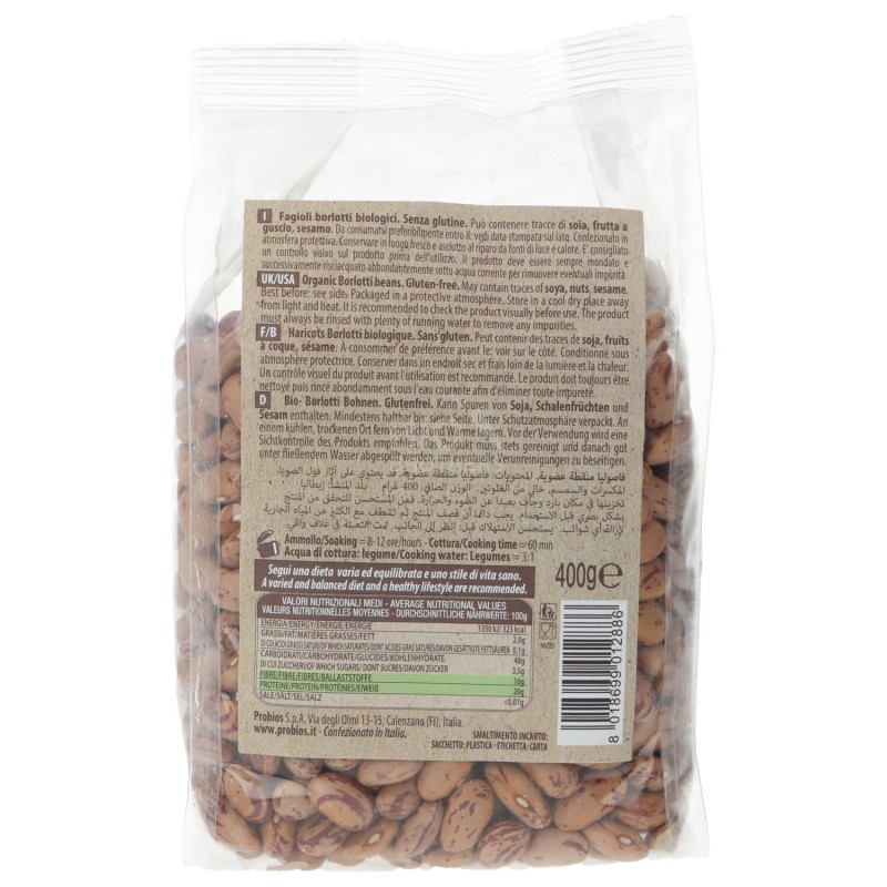 FAG. BORLOTTI 400GR PROBIOS