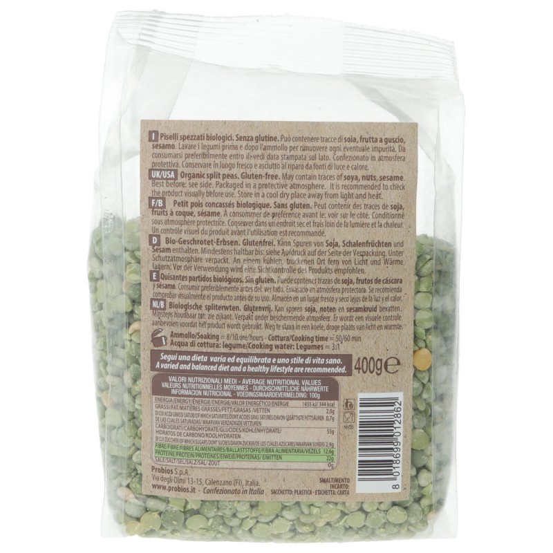 PISELLI SPEZ. 400GR PROBIOS