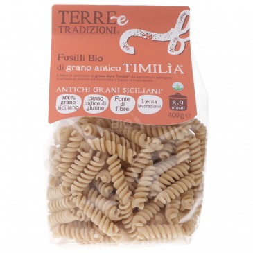 Fusilli di grano antico timilìa bio