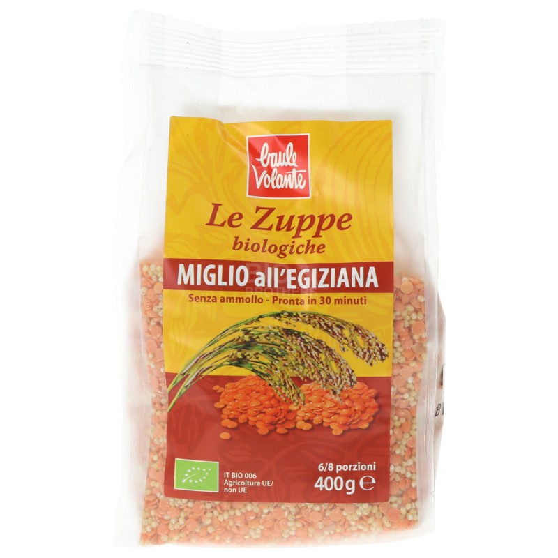 ZUPPA MIGLIO EGIZ. 400GR BAULE  