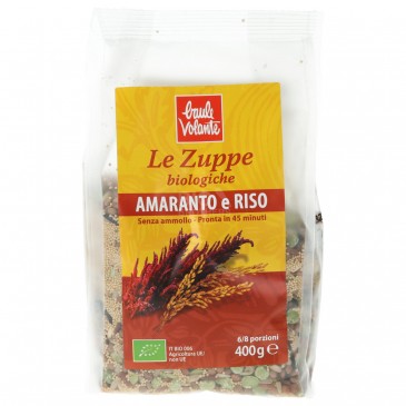 ZUPPA AMARANTO RISO 400GR BAULE ZUPPA AMARANTO RISO 400GR BAULE
