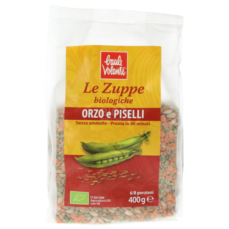 ZUPPA ORZO PISELLI 400GR BAULE